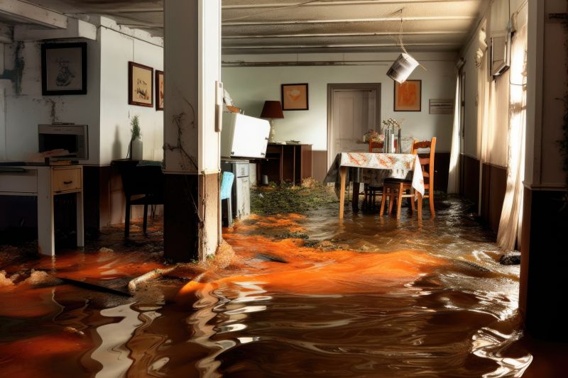 Flooded Basement Cleanup detail